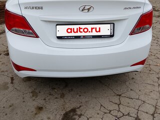 2015 Hyundai Solaris I Рестайлинг, белый, 1120000 рублей, вид 3
