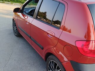 2006 Hyundai Getz I Рестайлинг, красный, 270000 рублей, вид 5