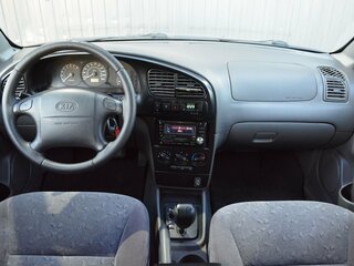 2007 Kia Spectra I Рестайлинг 2, чёрный, 319888 рублей, вид 4