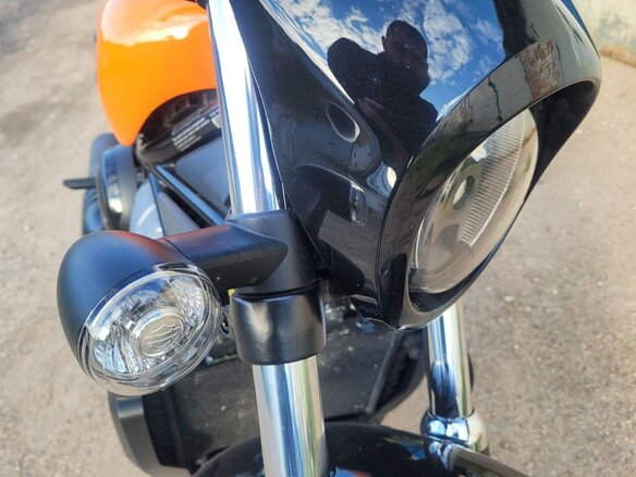 2024 Harley-Davidson Nightster, оранжевый, 950000 рублей - вид 7
