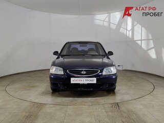 2008 Hyundai Accent ТагАЗ II, синий, 310000 рублей, вид 2