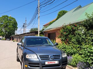 2004 Volkswagen Touareg I, серый, 870000 рублей, вид 2