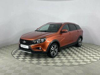2018 Lada (ВАЗ) Vesta SW Cross I, оранжевый, 980000 рублей, вид 1