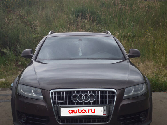 2010 Audi A4 allroad IV (B8), коричневый, 1200000 рублей - вид 2