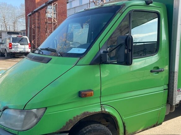 2005 Mercedes-Benz Sprinter, зелёный, 690000 рублей - вид 13
