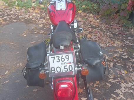 2006 Harley-Davidson Fat Boy, красный, 710000 рублей, вид 1