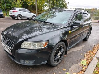 2007 Volvo V50 I Рестайлинг, чёрный, 645000 рублей, вид 4