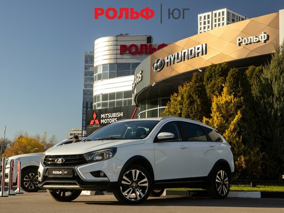 2020 Lada (ВАЗ) Vesta SW Cross I, белый, 1298000 рублей
