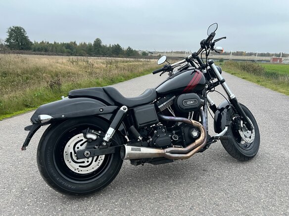 2015 Harley-Davidson Fat Bob, чёрный, 1100000 рублей - вид 17