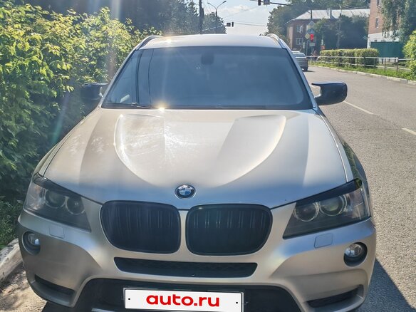 2013 BMW X3 20i xDrive II (F25), серый, 1600000 рублей - вид 3