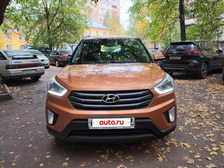 2017 Hyundai Creta I, оранжевый, 1700000 рублей, вид 2