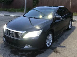 2012 Toyota Camry VII (XV50), чёрный, 1400000 рублей, вид 2