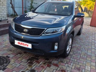 2014 Kia Sorento II Рестайлинг, синий, 1860000 рублей, вид 2