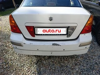 2004 Suzuki Liana I Рестайлинг, белый, 250000 рублей, вид 4