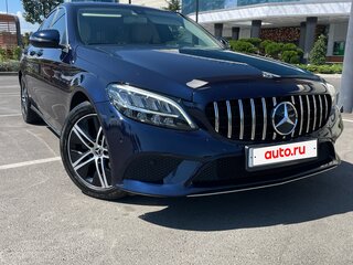 2019 Mercedes-Benz C-Класс 180 IV (W205) Рестайлинг, синий, 3000000 рублей, вид 1