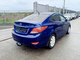2011 Hyundai Solaris I, синий, 519000 рублей, вид 2