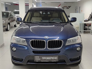 2014 BMW X3 20i xDrive II (F25) Рестайлинг, синий, 1699000 рублей, вид 2