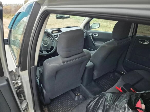 2008 Renault Megane II Рестайлинг, серебристый - вид 8