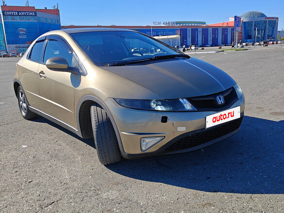 2008 Honda Civic VIII, бежевый, 580000 рублей - вид 1