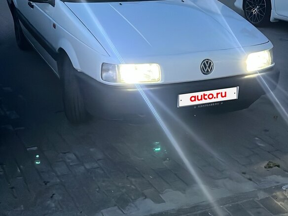 1993 Volkswagen Passat B3, белый, 300000 рублей