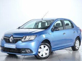2014 Renault Logan II, синий, 599000 рублей, вид 3