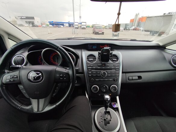 2010 Mazda CX-7 I Рестайлинг, белый, 799000 рублей - вид 8