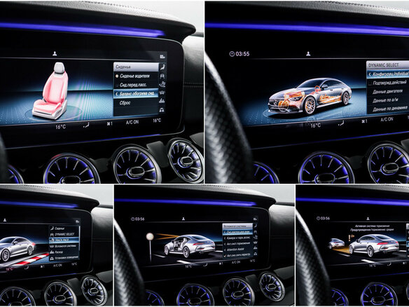 2019 Mercedes-Benz AMG GT 4-Door Coupe 43 I, серый, 7132425 рублей - вид 17