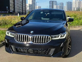 2022 BMW 6 серии Gran Turismo 620d IV (G32) Рестайлинг, чёрный, 5700000 рублей, вид 2