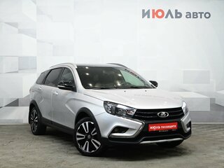 2021 Lada (ВАЗ) Vesta SW Cross I, серебристый, 1050000 рублей, вид 3