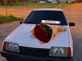 1998 Lada (ВАЗ) 21099, белый, 45000 рублей, вид 1