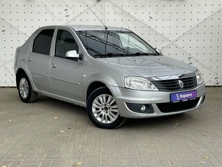 2011 Renault Logan I Рестайлинг, серый, 550000 рублей, вид 3