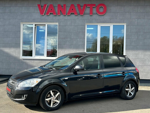 2008 Kia Ceed I, чёрный