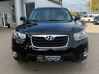 2011 Hyundai Santa Fe II Рестайлинг, чёрный, 1325000 рублей, вид 2