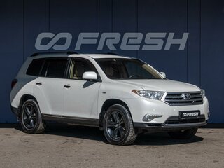 2012 Toyota Highlander II (XU40) Рестайлинг, белый, 2540000 рублей, вид 1
