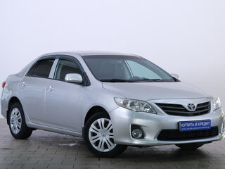 2012 Toyota Corolla X (E140, E150) Рестайлинг, серебристый, 1049000 рублей, вид 1