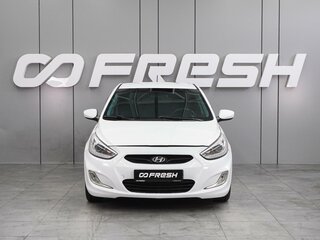 2013 Hyundai Solaris I, белый, 644000 рублей, вид 3