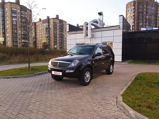 2007 SsangYong Rexton I, чёрный, 620000 рублей, вид 4