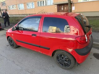 2008 Hyundai Getz I Рестайлинг, красный, 230000 рублей, вид 4