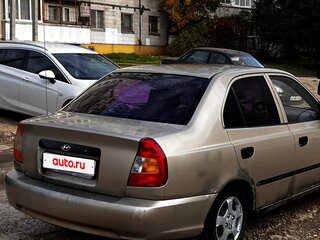 2006 Hyundai Accent ТагАЗ II, бежевый, 180000 рублей, вид 5