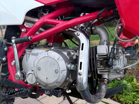 2016 Kayo Basic TT140EM, красный, 65000 рублей, вид 4