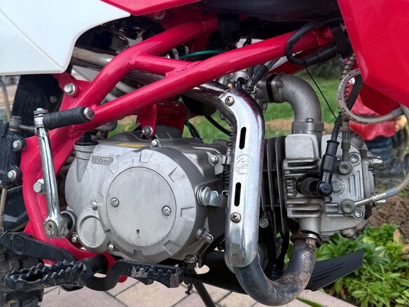 2016 Kayo Basic TT140EM, красный, 65000 рублей - вид 3