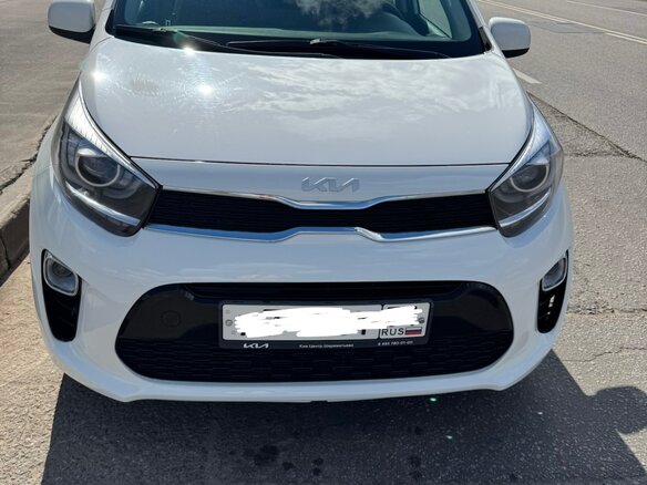 2022 Kia Picanto III Рестайлинг, белый - вид 1