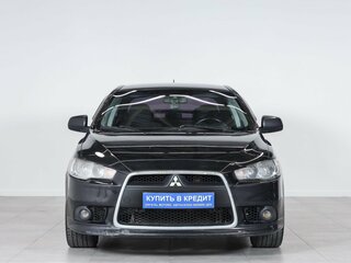 2013 Mitsubishi Lancer X Рестайлинг, чёрный, 889000 рублей, вид 2