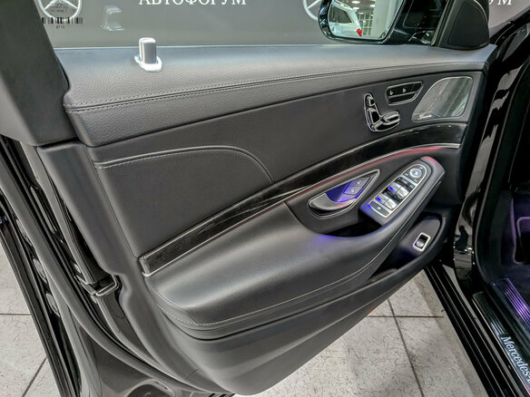2019 Mercedes-Benz S-Класс 400 d VI (W222, C217) Рестайлинг, чёрный - вид 18