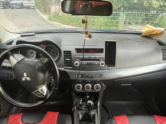 2008 Mitsubishi Lancer X, синий, 750000 рублей - вид 20