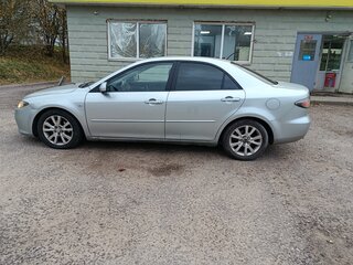 2005 Mazda 6 I (GG) Рестайлинг, серебристый, 580000 рублей, вид 3