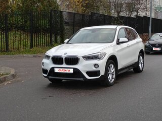 2019 BMW X1 18i sDrive II (F48), белый, 1850000 рублей, вид 1