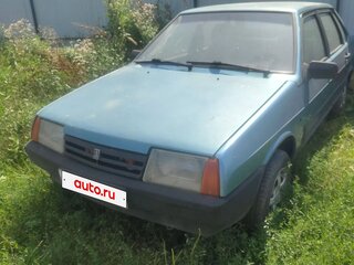 1996 Lada (ВАЗ) 21099, зелёный, 70000 рублей, вид 1