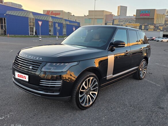 2018 Land Rover Range Rover IV Рестайлинг, чёрный, 8100000 рублей