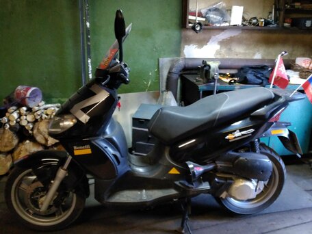 2012 Benelli Caffe Nero 250, чёрный, 100000 рублей, вид 4